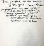 Quotes from the front page. I like to add at least one quote to the beginning of the book.